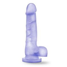 Blush B yours Dildo s přísavkou 17 cm - fialová