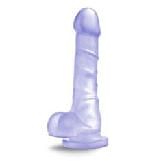 Blush B yours Dildo s přísavkou 17 cm - fialová