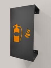 KOVO-LEMINI Designový nástěnný stojan pro HP Huracan - barva na přání