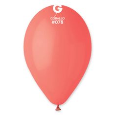 Gemar latexové balónky - korálová - 100 ks - 26 cm