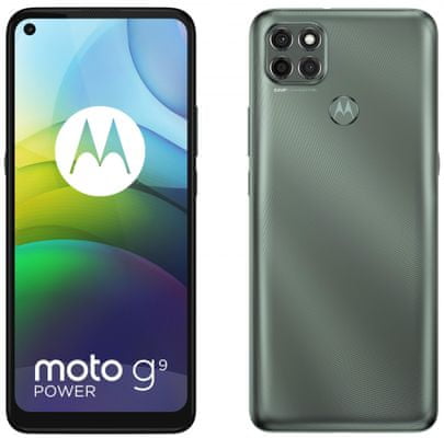 Motorola G9 Power, stereo reproduktory, 2 reproduktory, Dolby Audio, silný zvuk