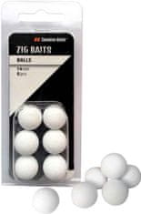 Tandem Baits Nástraha - Zig-Balls 14 mm / 6ks - fluo bíla