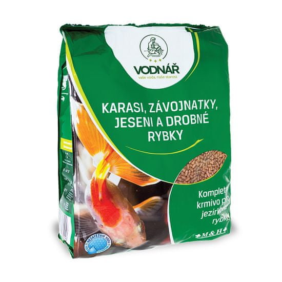 Vodnář Karasi, závojnatky, jeseni a jiné drobné rybky 0,5kg