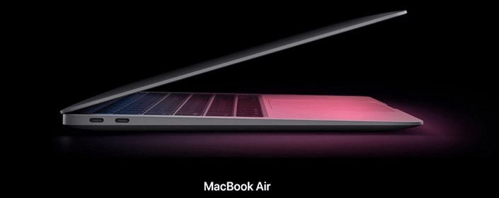 notebook Apple MacBook Air 13 M1 (MGN63CZ/A) větší výkon intel core touch bar profesionální 