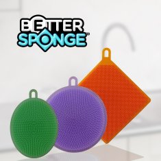 Alum online Silikonová houbička -Better Sponge 3KS