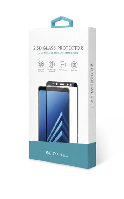 EPICO 2,5D GLASS Xiaomi Redmi Note 9 Pro / Xiaomi Mi 10T Lite černá 48512151300002