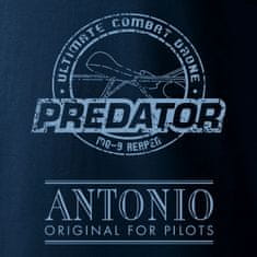 ANTONIO Tričko s americkým dronem MQ-9 REAPER PREDATOR, XXXL