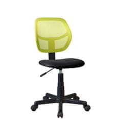 ATAN Otočná židle MESH - zelená / černá