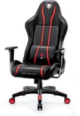 Diablo Chairs X-One 2.0, XL, černá/červená (5902560336429)