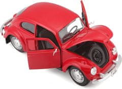 Maisto Volkswagen Beetle 1973 červený 1:24