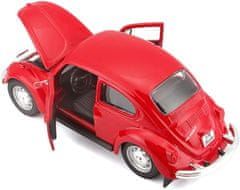 Maisto Volkswagen Beetle 1973 červený 1:24