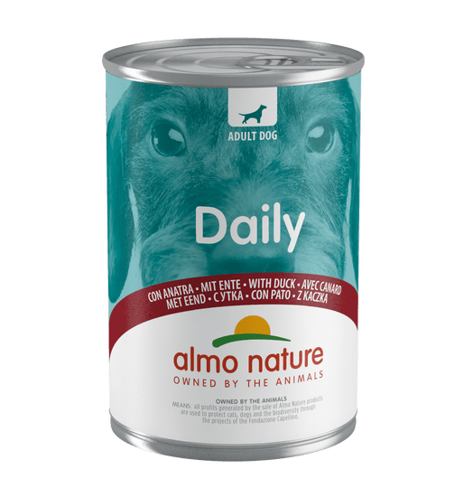 Almo Nature Daily Menu WET DOG s kachnou 24x400 g