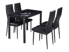 ATAN Jídelní stůl DAMAR 80x60 černý