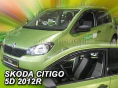 HEKO Ofuky oken Škoda Citigo 2012-2020 (přední, 5 dveří)