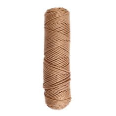 Kraftika Provázek na macrame pletení, 100% polyester, průměr 3 mm