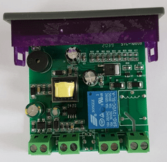 Digitální elektronický termostat s relé 10 A, 220 V, externí čidlo