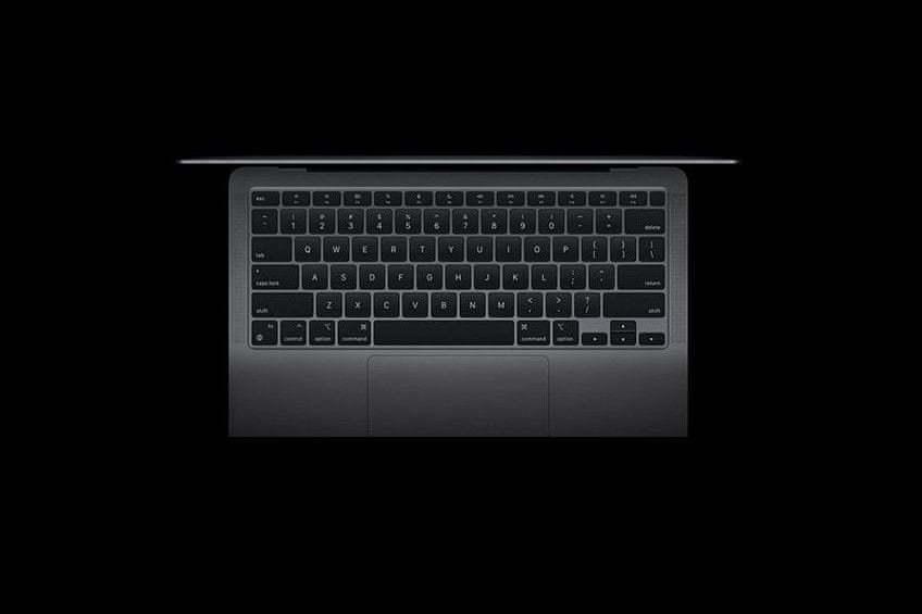 notebook Apple MacBook Air 13 M1 (Z1250008G) klávesnice nůžkový systém Touch ID vícedotykový