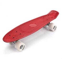 MTR Pennyboard 56 cm AL truck, višňový-bílý S-102