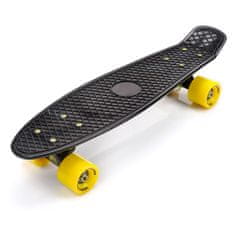 MTR Pennyboard 56cm AL truck, černý-žlutý S-099