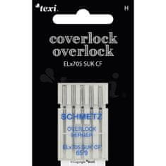 Texi Jehly pro overlocky/coverlocky TEXI OVER/COVER ELX705 SUK CF 5x65