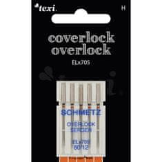 Texi Jehly pro overlocky/coverlocky TEXI OVERLOCK/COVERLOCK ELX705 5x80