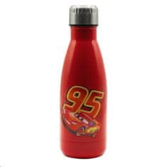 Puro Disney láhev z nerezové oceli CARS, single wall, 500ml Red - rozbaleno