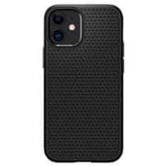 Spigen Liquid Air silikonový kryt na iPhone 12 mini, černý