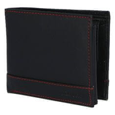Bellugio Moderní koženková peněženka Bellugio modern, černo červená