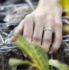 Beneto Stříbrný prsten s krystaly AGG203 (Obvod 52 mm)