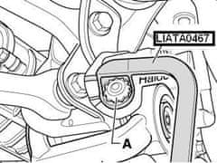 Licota Klíč na Haldex spojku - Škoda, VW, Audi, Seat - Liata0467