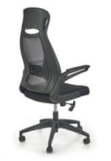 Halmar Kancelářská židle s područkami Solaris - černá/šedá