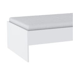 KONDELA Jednolůžková postel Tidy 318617 90 90x200 cm - bílá