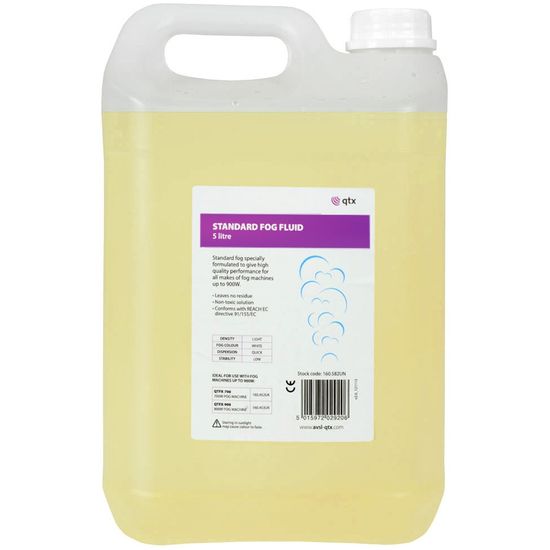 QTX ST-FOG-5L, náplň do výrobníku mlhy, standard, 5L