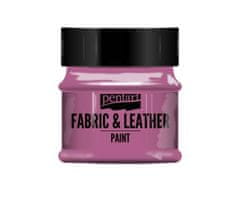 Pentart Barva na textil a kůži magenta 50ml,