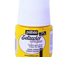 Pébéo Setacolor 45ml citrónově žlutá barva na textil,