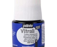 Pébéo Vitrail (45ml) - 10 tmavě modrá, pébéo, barvy na sklo