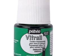 Pébéo Vitrail (45ml) - 13 smaragdově zelená,