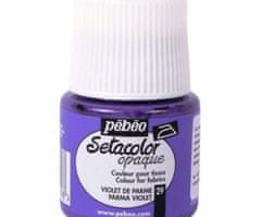 Pébéo Setacolor 45ml fialová parma barva na textil,