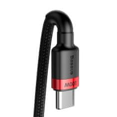 BASEUS Cafule kabel USB-C / USB-C PD 2.0 5A 2m, černý