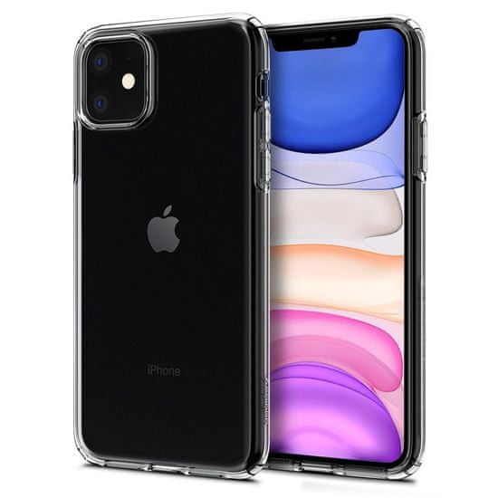 Spigen Liquid Crystal silikonový kryt na iPhone 11, průsvitný