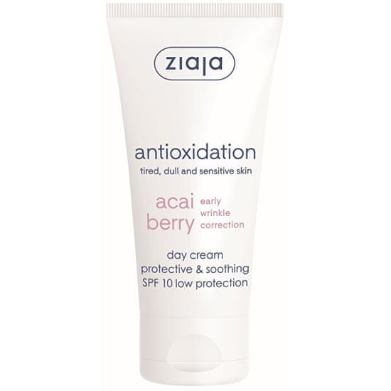 Ziaja Zklidňující denní krém SPF 10 Acai Berry (Protective & Soothing Day Cream) 50 ml