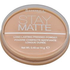 Rimmel Matující kompaktní pudr Stay Matte 14 g (Odstín 009 Amber )