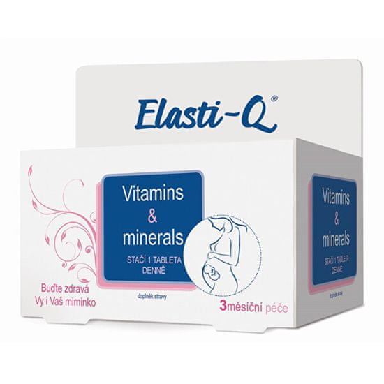 Simply you Elasti-Q Vitamins & Minerals s postupným uvolňováním 90 tbl.