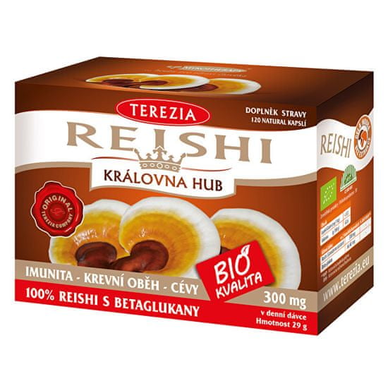 TEREZIA COMPANY BIO Reishi 120 kapslí