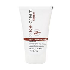 Inebrya Restrukturační krém na roztřepené konečky vlasů Ice Cream Keratin (Velvet Keratin Cream) 100 ml