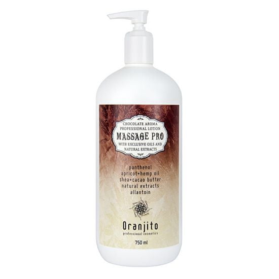 Masážní mléko Čokoláda (Massage Pro Chocolate Professional Lotion) 750 ml