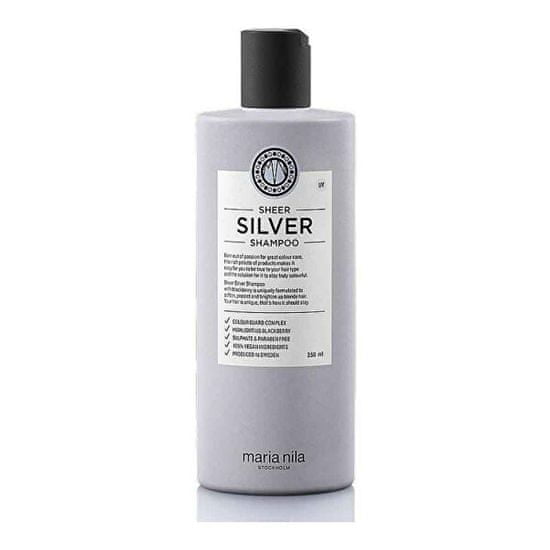 Maria Nila Šampon neutralizující žluté tóny vlasů Sheer Silver (Shampoo)