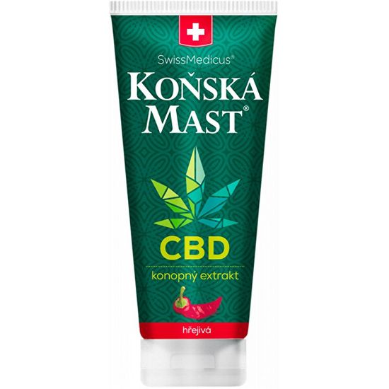 Herbamedicus Koňská mast s CBD hřejivá 200 ml