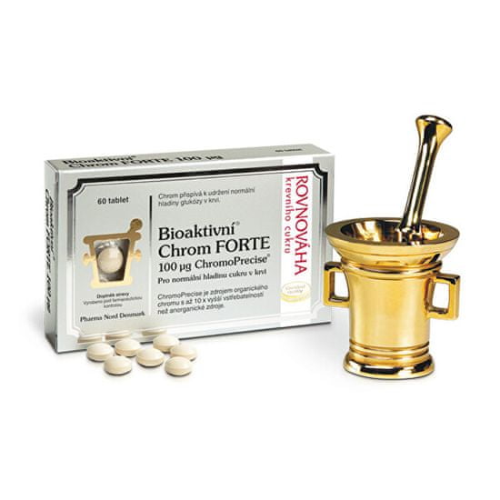 Pharma Nord Bioaktivní Chrom FORTE 100 mcg 60 tablet