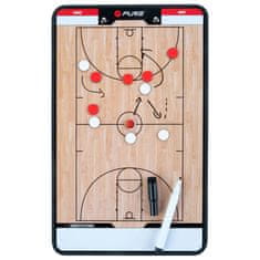 Greatstore Pure2Improve Oboustranná trenérská tabule basketbal 35x22 cm P2I100620